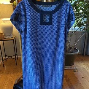 Outback Red/Limited Blue Shift Dress